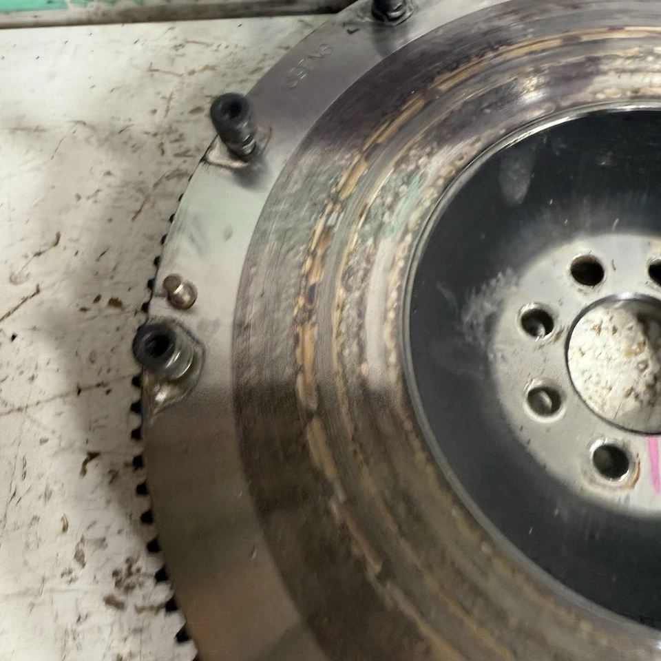 Volante de inercia de acero embrague SN35S para Nissan 350z Infiniti G35 Spec 03-06 Foto 3 de 4