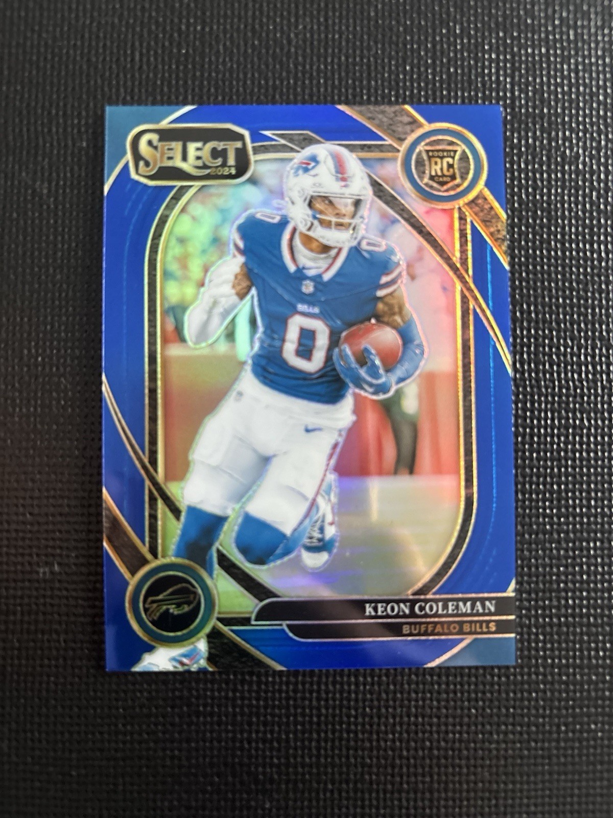 2024 Panini Select Keon Coleman #280 ROOKIE Blue Prizm /99!!!