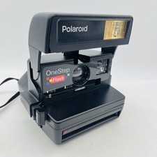 Polaroid OneStep Flash 600 Film Instant Camera Power Tested Black One Step