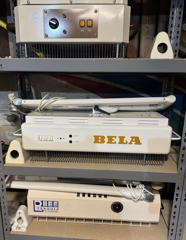 Rotlichtstrahler Wärmestrahler mit Wandbefestigungsarm, Physiotherapie, - Bild 4 von 4