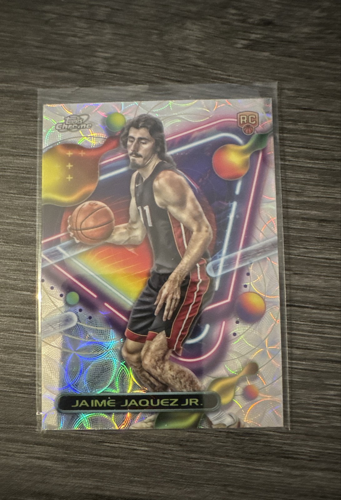 2023-24 Topps Cosmic Chrome - Jaime Jaquez Jr. #166 Nucleus Refractor (RC)