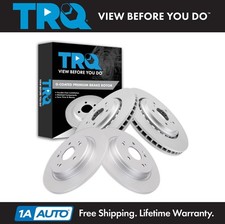 TRQ Front and Rear Brake Rotors Set For 2015-2020 Acura TLX