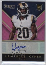 2014 Panini Select Rookie Fuchsia Prizm 171/199 Lamarcus Joyner #RA-LJ Auto 0f3