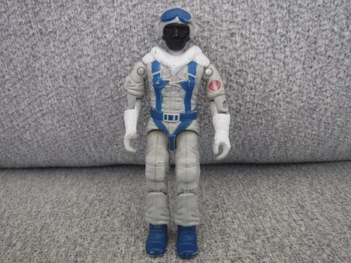 GI Joe SNOW SERPENT V1 figure (no thumb) Hasbro 1985 incomplete Vintage 3.75"