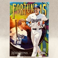 Freddie Freeman #F15-13 Prices | 2025 Topps Chrome Update Fortune