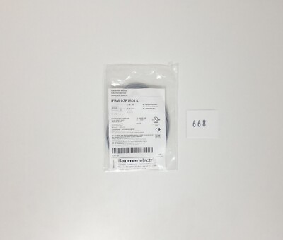 Baumer Electric Inductive Sensor IFRM 03P1501/L
