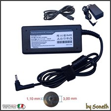 ALIMENTATORE CARICA BATTERIE PER ACER TRAVELMATE P2 P2 TMP215-51-857V