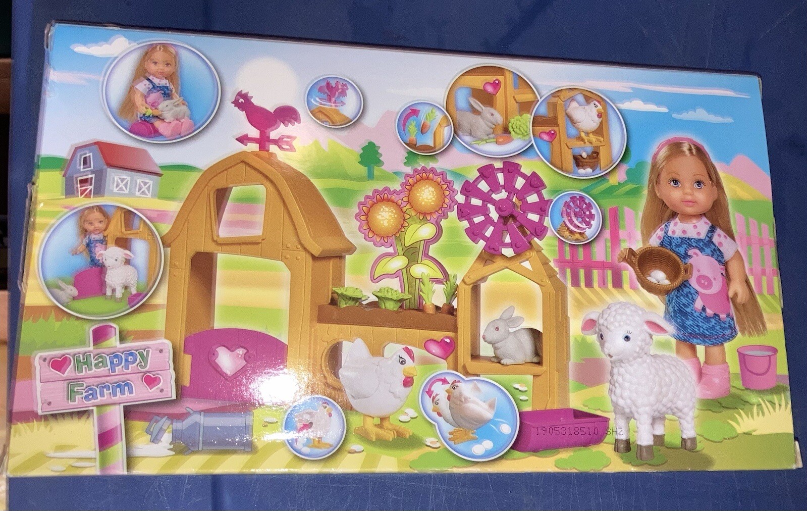Evi Love~ Barbie & Kelly size doll ~ Happy Farm Playset