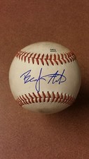 Brady Aiken Signed autographed used  AZ league ball.See Pictures. Indians