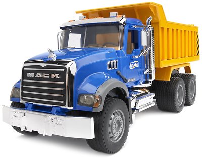 Kids Toy Mack Granite Dump Truck Construction Fun In/Outdoor Play