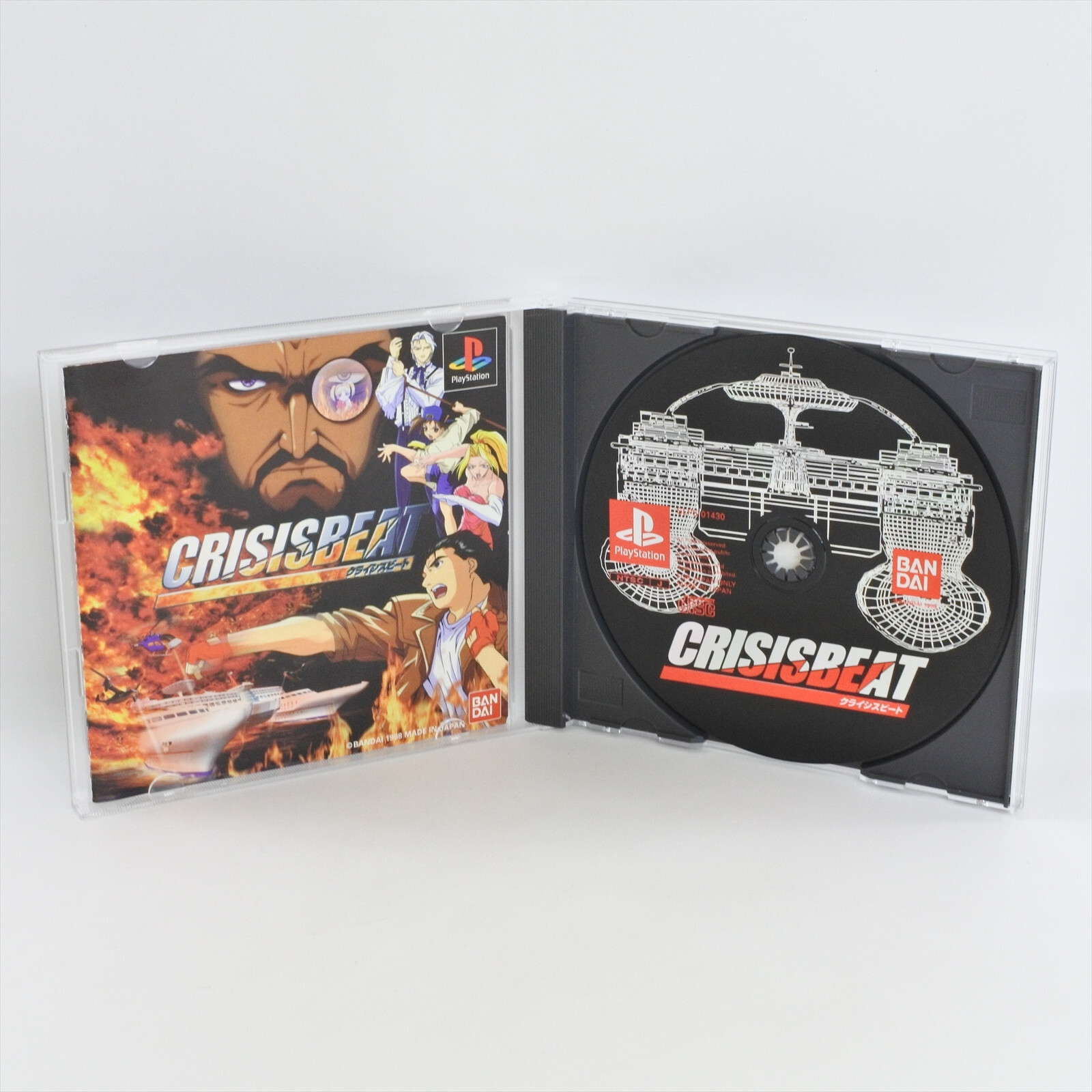 Crisis Beat Sur PS1 – PAL FR, Complet, Testé, état Correct
