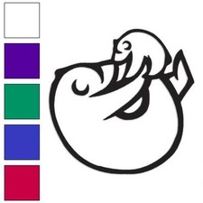 Polar Bear Playing, Vinyl Decal Sticker, Multiple Colors  Sizes 955