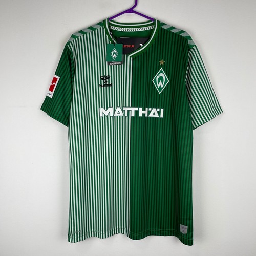 Werder Bremen 2023-2024 Home Football Shirt Hummel Soccer Jersey Trikot size M-L - 第 1/14 張圖片