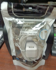 10 FT CABLE AND 1-PORT WALL CHARGER IPHONE/IPAD/IPOD NEW