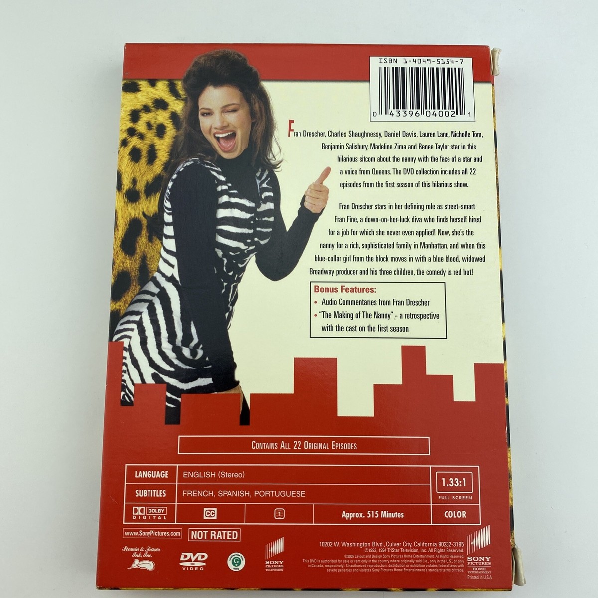その他 Nanny: Complete First Season [DVD] [Import] Nanny, the : Season 1 (DVD, 1993) for sale online | eBay