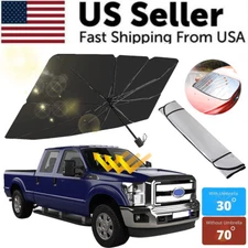 Car Windshield Sunshade Foldable Umbrella Front Window Cover Visor Umbrella