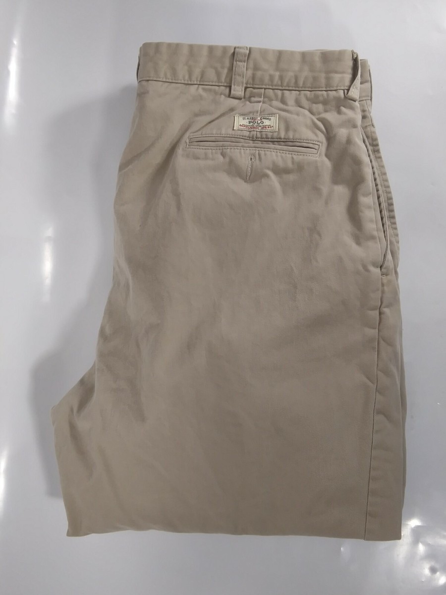 パンツ Polo by Ralph Lauren Andrew Pant 34-32 Polo by Ralph Lauren Andrew Pant Classic Pleated Chino Men's