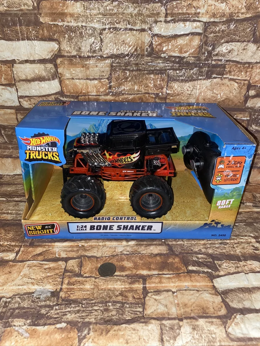 Hot Wheels Monster Trucks Bone Shaker 1:10 Scale Vehicle