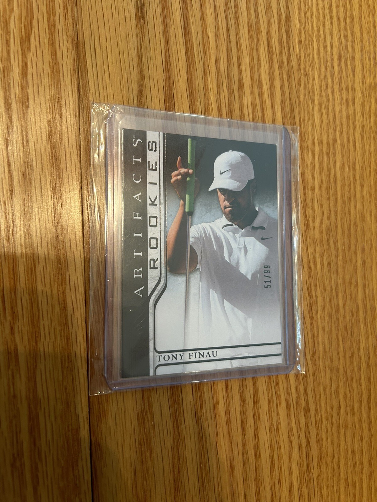 2021 Upper Deck Artifacts Rookies Black RC Tony Finau /99 Golf