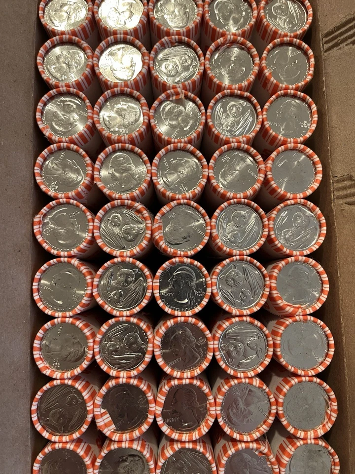 2020 D Denver ATB Quarter National Park of American Samoa Roll Uncirculated - Image 2 of 2