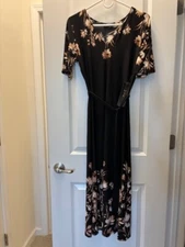 Women Black Maxi Dress, by MSK; Size Small, NWT