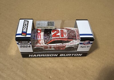 2024 Harrison Burton July Daytona 1st Cup Race Win Dex Imaging 1:64 scale car