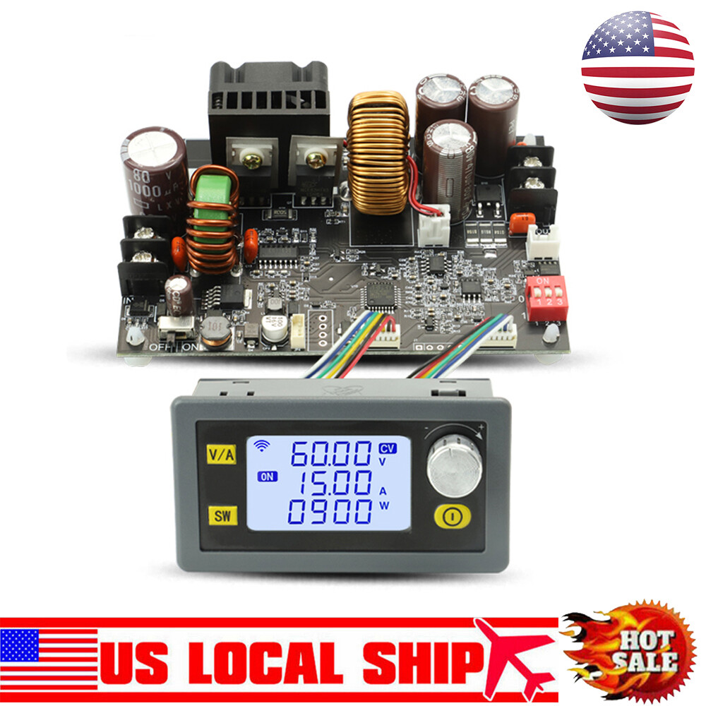 X-CELL 15P プラグ済 XY6015L 15A 900W DC6-70V Power Supply CNC DC Voltage Regulator