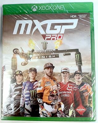 NEW MXGP Pro Microsoft Xbox One Video Game Bilingual English/French Racing XB1