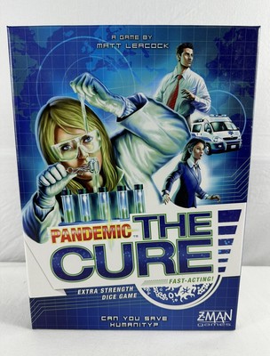 Pandemic The Cure Z-Man Games Matt Leacock Board Game NOB Can You Save Humanity