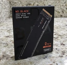 Western Digital WD BLACK 2TB SN850 (without HEATSINK, PS5 Ready) M.2 NVMe NEW