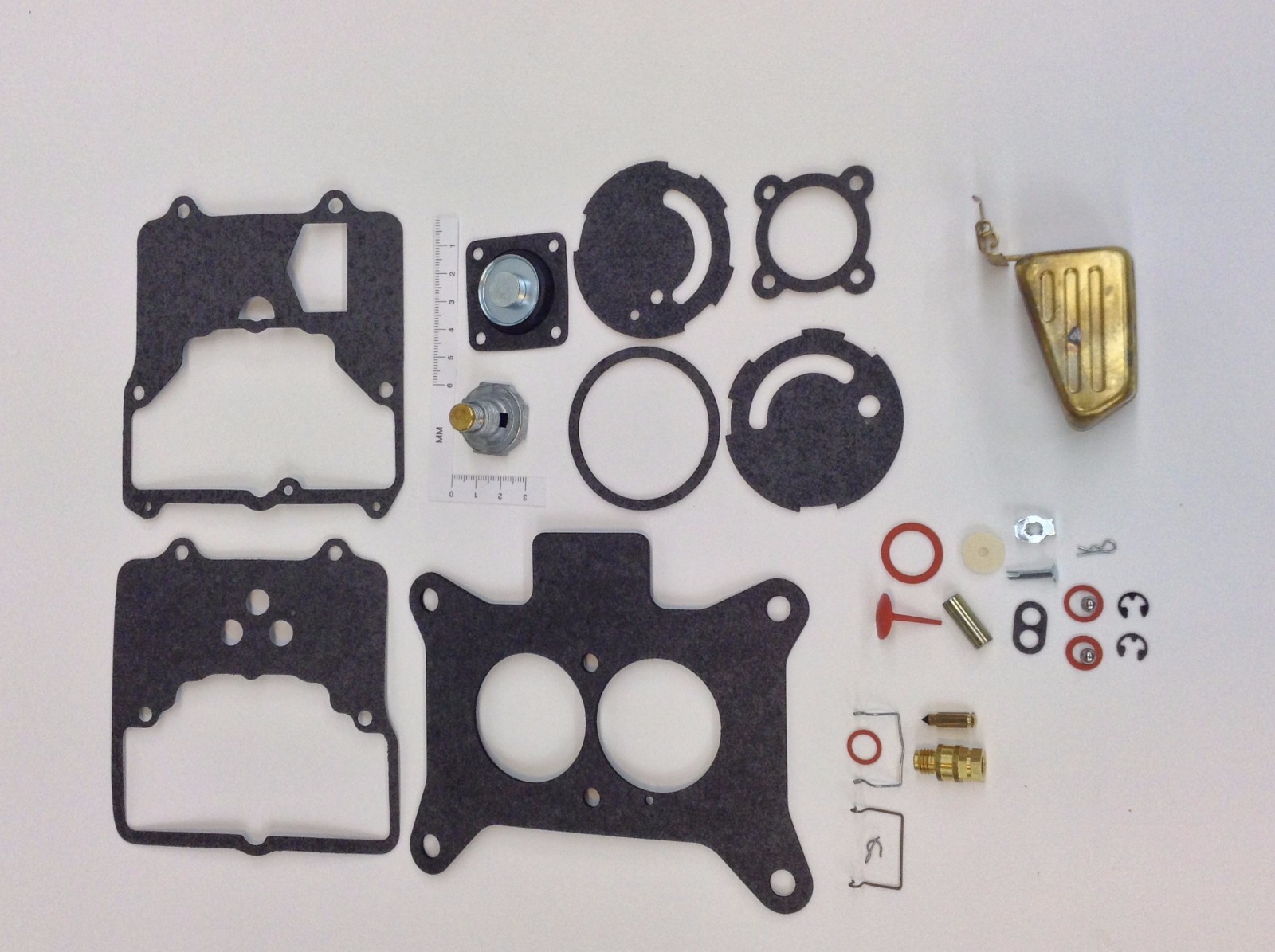 AUTOLITE 2100 CARBURETOR KIT FORD MUSTANG 289-302-351-390-427 ENGINE BRASS FLOAT