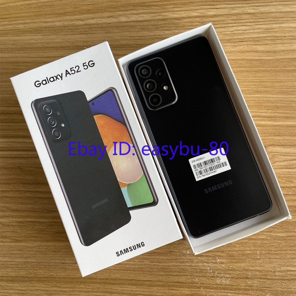 Unlocked Samsung Galaxy A52 5G SM-A526U 128GB 6GB 64MP 6.5