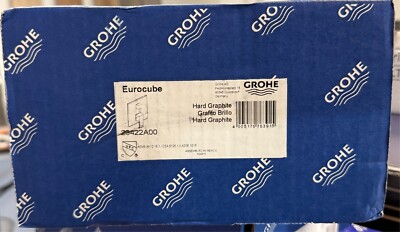 Grohe Eurocube 29422A00 Pressure Balance Valve Trim Hard Graphite
