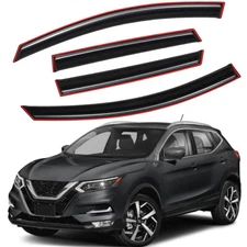 For 2017-2022 Nissan Rogue Sport In-Channel Window Vent Visors Sun Rain Guards 