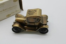 Vintage Coin Bank, Banthrico, Chicago, with Box, Society Bank, 1915 Chevrolet