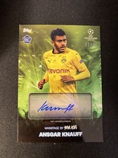 Ansgar Knauff 2021 Topps x Steve Aoki’s Festival RC Auto Green Wave #’ed /49