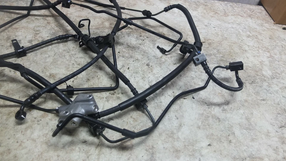 14 Líneas de freno Honda CTX1300 CTX 1300 varillas mangueras tubos solo 12 millas Foto 2 de 4