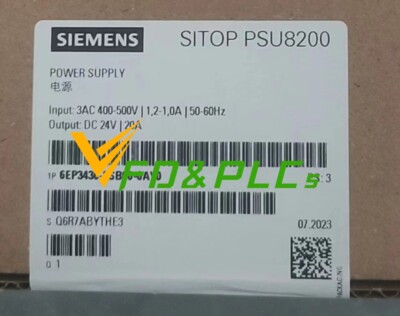 6EP3436-8SB00-0AY0 SIEMENS SITOP PSU8200 Power Supply BrandNew Box!Spot Goods Zy