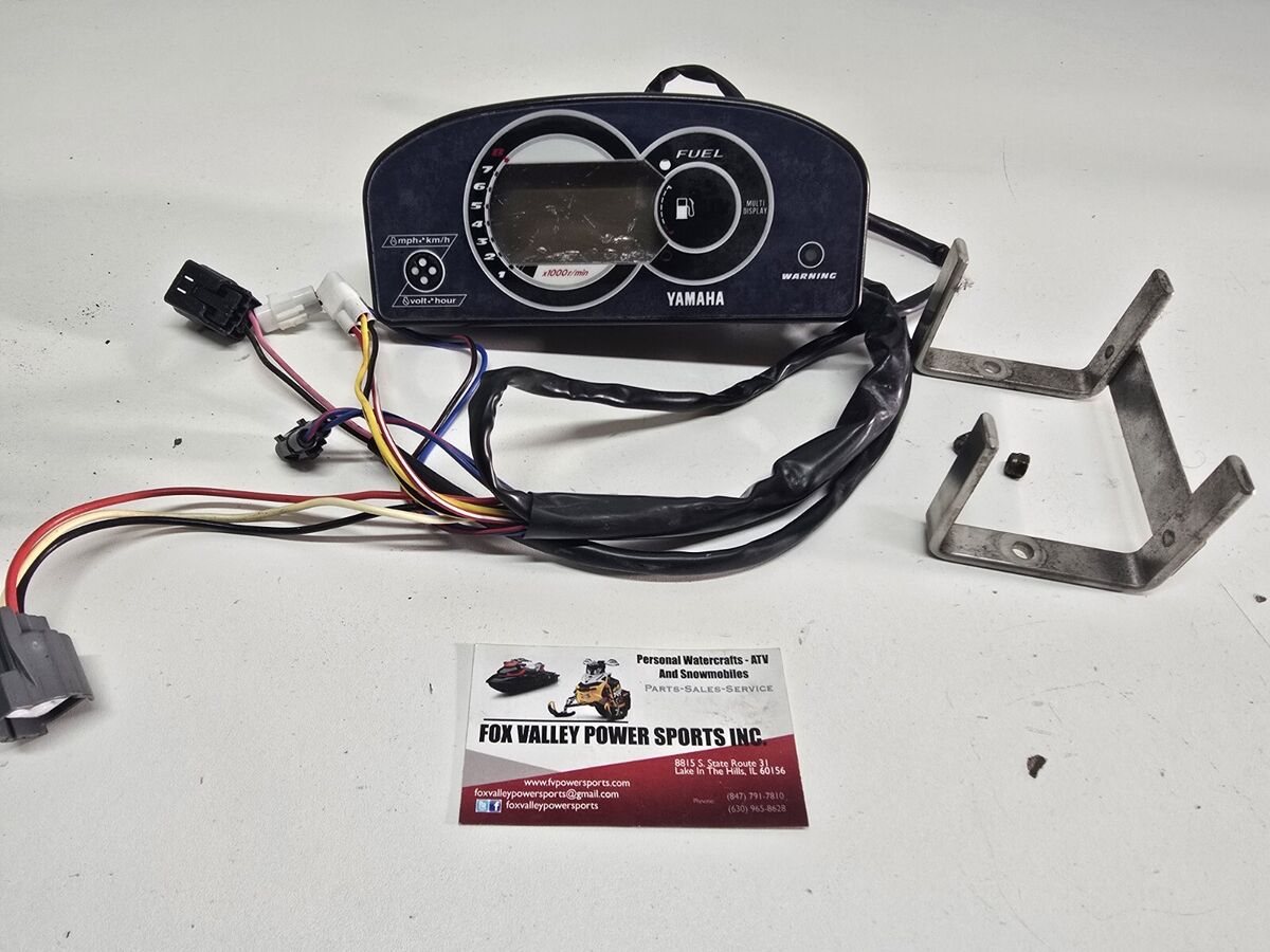 03 YAMAHA GPR 1300 OEM INFO GAUGE METER GOOD WORKING F1G 03 YAMAHA GPR 1300 OEM INFO GAUGE METER GOOD WORKING F1G