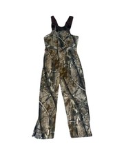 Red Head Thermolite Pants Xl Yourh Camoflage Bib Overalls Cold Weather Wear