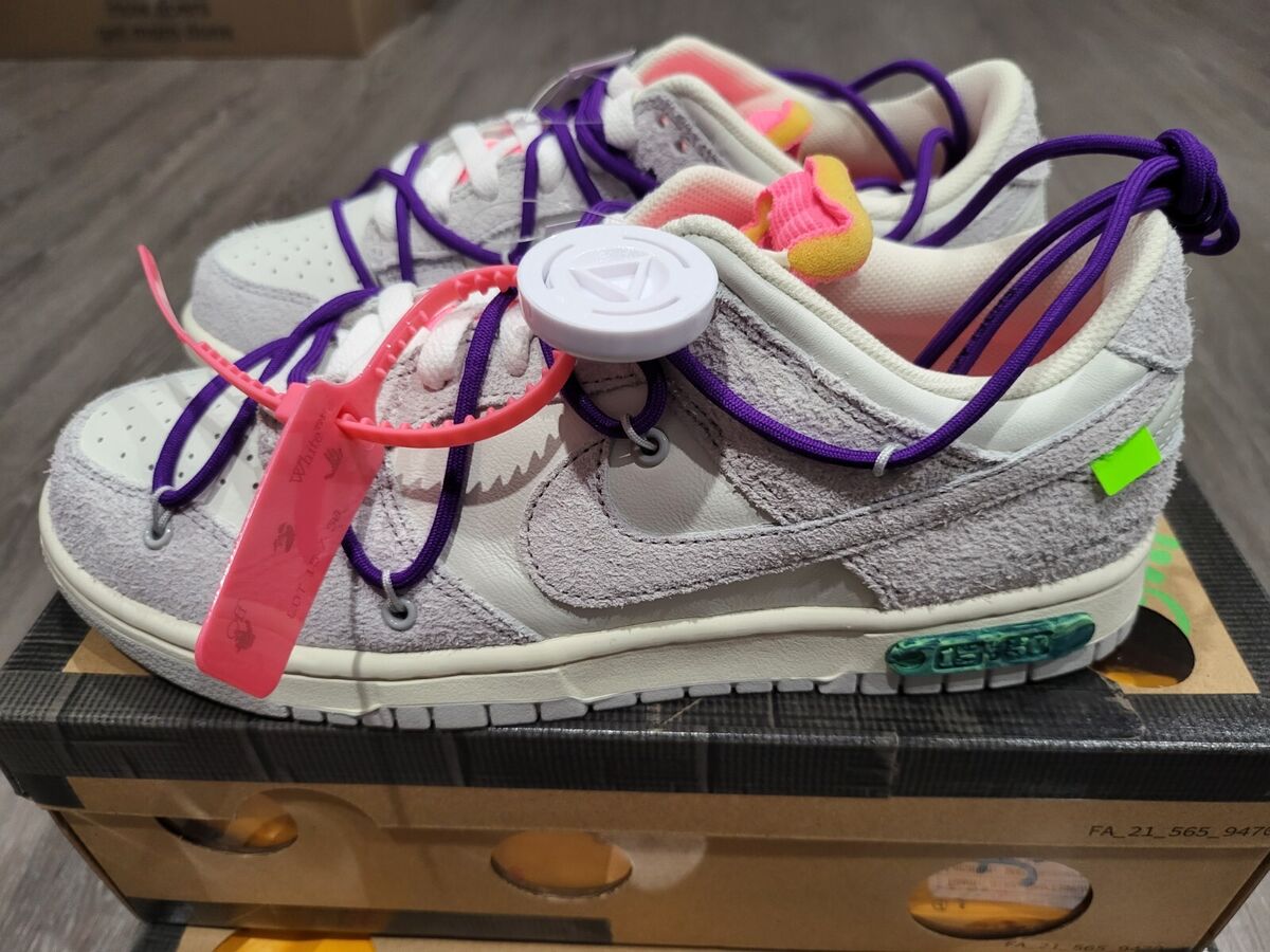 Size 9 - Nike Off-White x Dunk Low Lot 15 of 50 for sale Size 9 - Nike Off-White x Dunk Low Lot 15 of 50 for sale