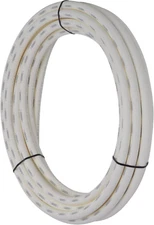 Sharkbite 3/4 Inch X 50 Feet White PEX-B, PEX Pipe Flexible Water Tubing for Plu