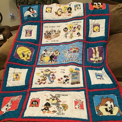 looney tunes baby blanket
