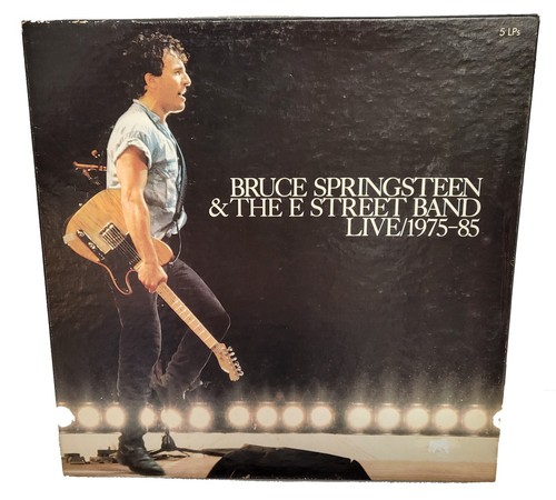 BRUCE SPRINGSTEEN Live 1975-1985 5-LP Columbia Box Set w/Booklet *LIKE NEW* 0719 - Picture 2 of 2