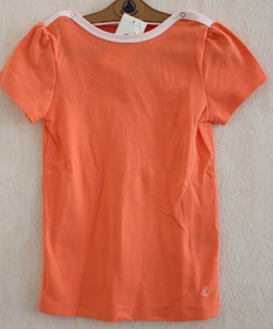 t shirt fille orange