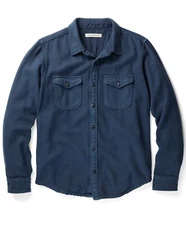 Outerknown Chroma Blanket Shirt - Night BRAND NEW MEDIUM - MSRP $168