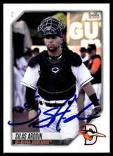 2022 Choice Silas Ardoin Auto Delmarva Shorebirds #2 Card Signed