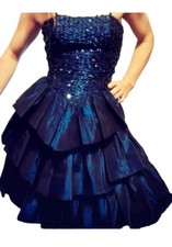 1980's Gunne Sax sequined bubble gown XS SEE MEASUREMENTS