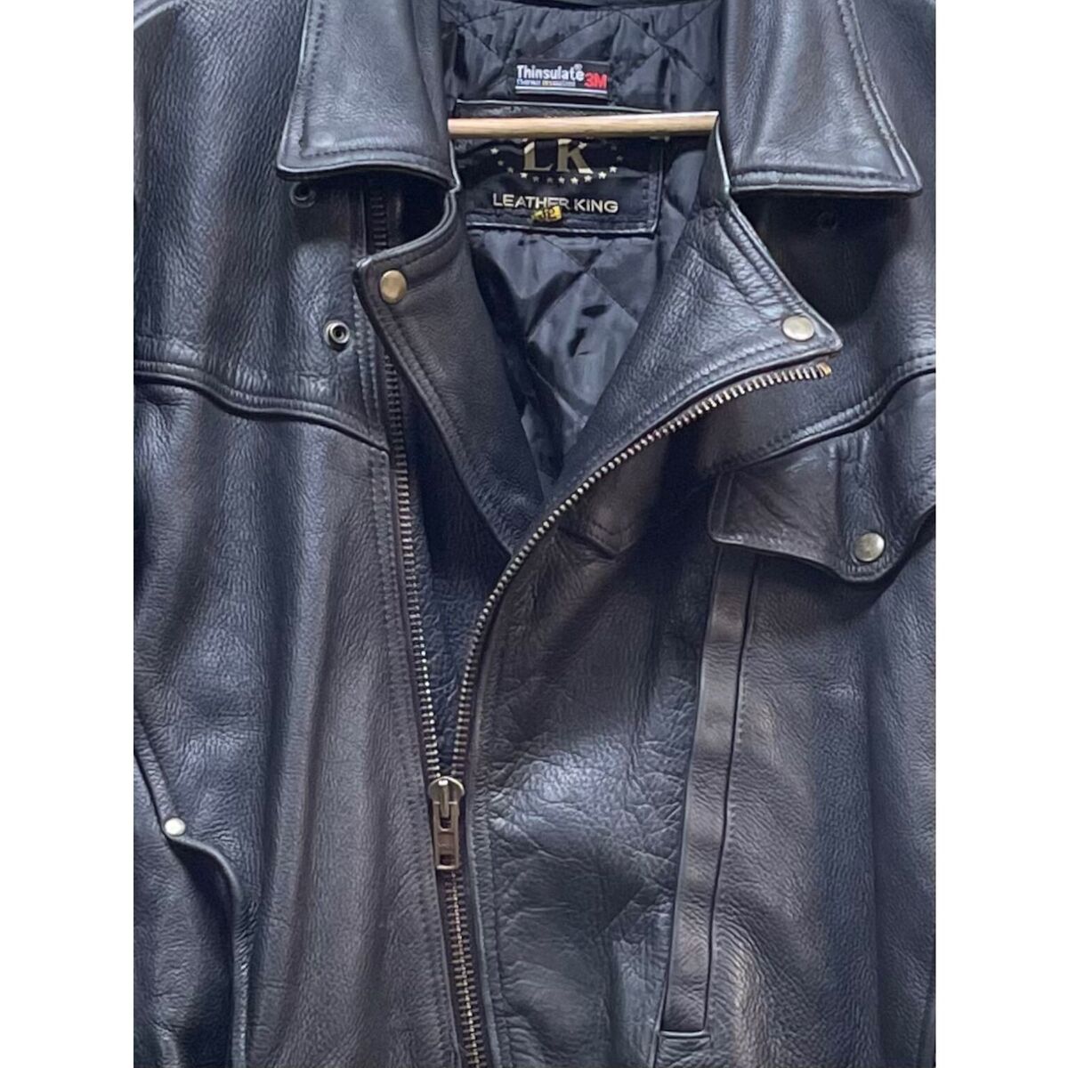 Vintage Echtes Leder Echt Leer Leather King Motorcycle Vintage Echtes Leder Echt Leer Leather King Motorcycle