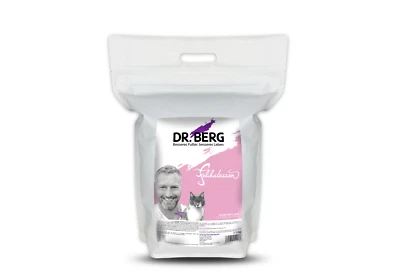 DR. BERG TIERNAHRUNG Dr. Berg FELIKATESSEN Huhn & Lachs - Trockenfutter für Katzen 5 kg